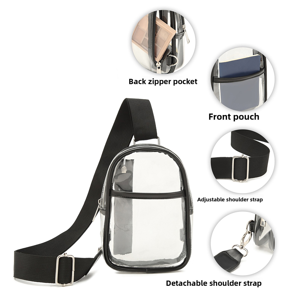 Clear Sling Bag,Waterproof Sho - Sling Backpack Shoulder review and price