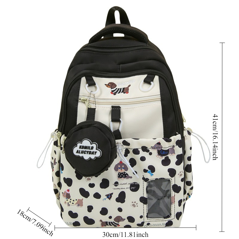 Sweet College Style Spliced Ba - School Backpack Teen review and price