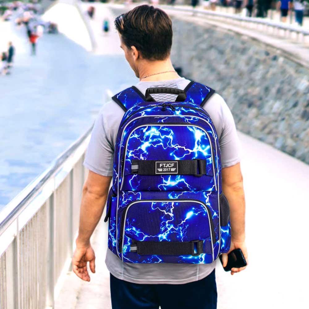 3PCS Lightning boys Backpack,  - School Backpack Teen review and price